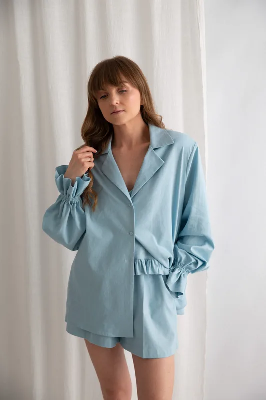 Koszula damska Lazur — Atelier Loome