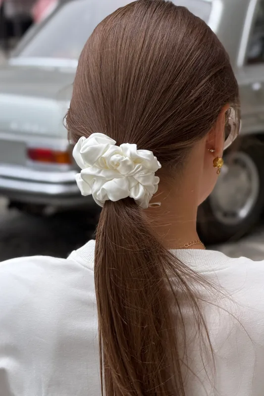 „Essential” Scrunchie Standard 3 kolory — Atelier Loome