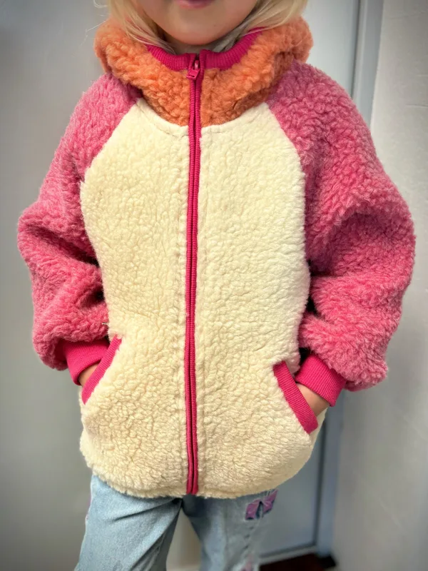 UNIKAT Dziecięca kurtka TEDDY COLOR 98/104 — Basic Wool
