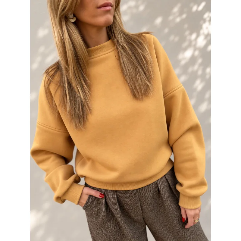 Honey Coloured / miodowa bluza basic — Bohemian Soul