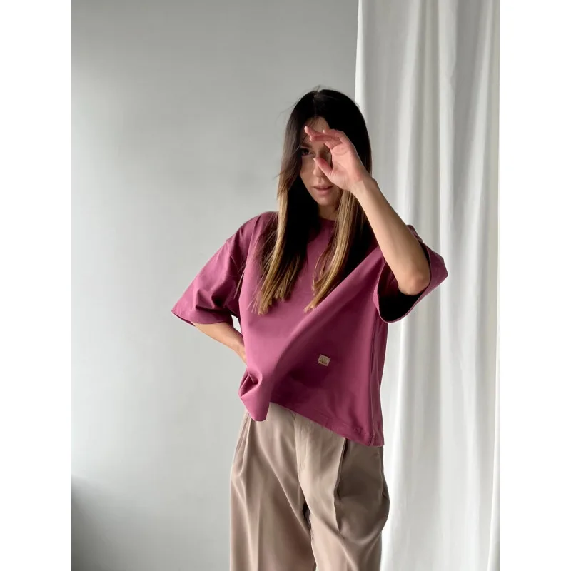 Crush Malaga / bawełniany t shirt oversize — Bohemian Soul