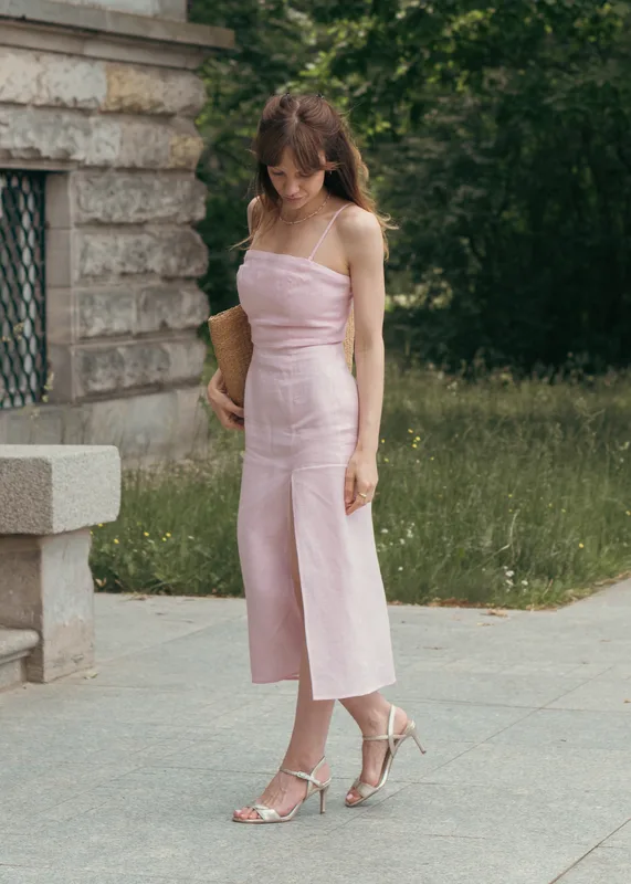 SUKIENKA CARRIE SOFT PINK — Bolko Concept