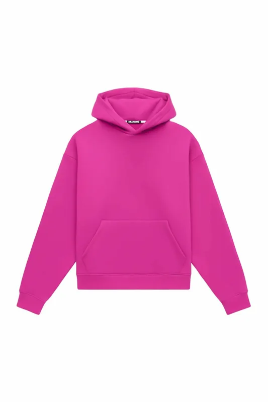 HOODIE OVERSIZE HEAVY LOOP PEONY — BrandMe