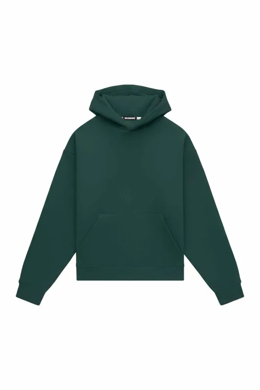 HOODIE OVERSIZE HEAVY LOOP VERDE — BrandMe