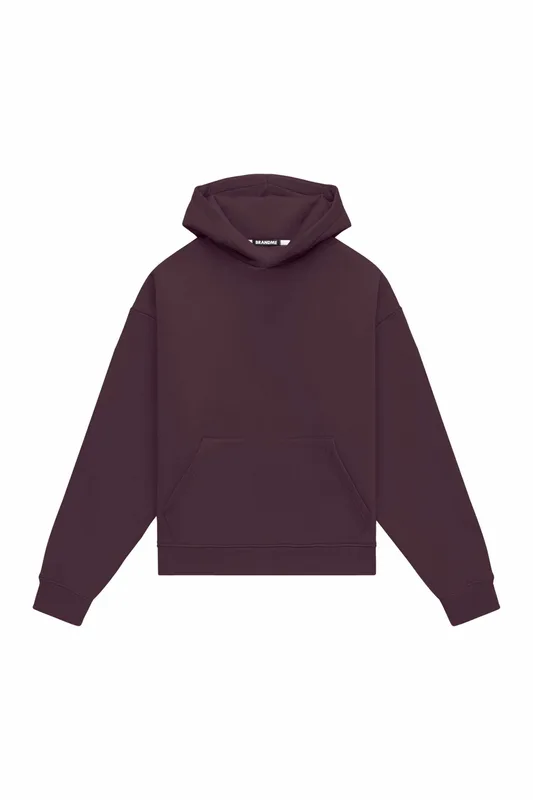 Hoodie oversize LIGHT BRUSHED TRUFFLE — BrandMe