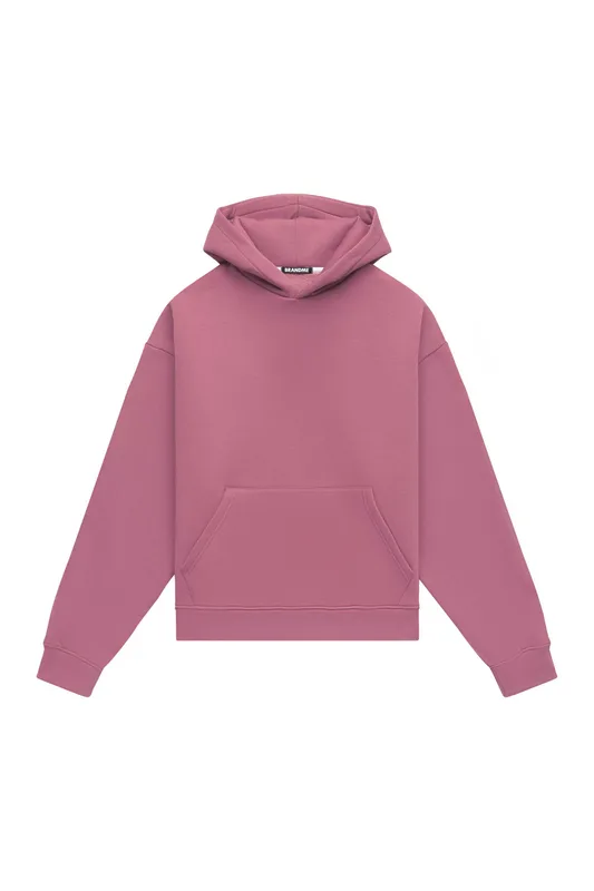 Hoodie oversize LIGHT BRUSHED VIVA MAGENTA — BrandMe