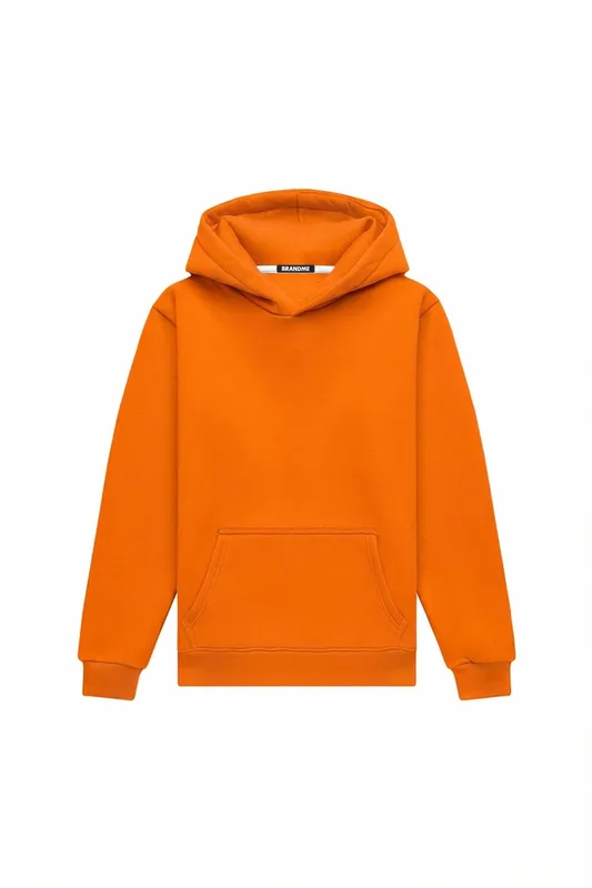 Hoodie regular LIGHT BRUSHED ORANGE — BrandMe