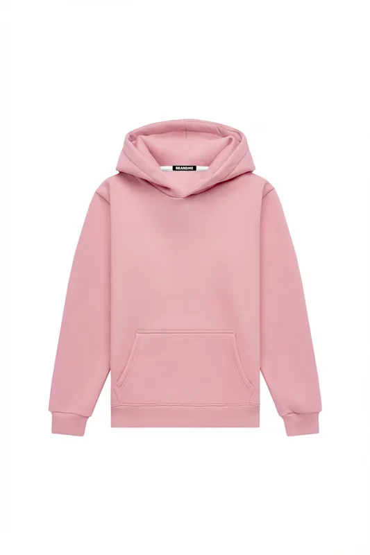 Hoodie regular LIGHT BRUSHED MARSHMALLOW — BrandMe
