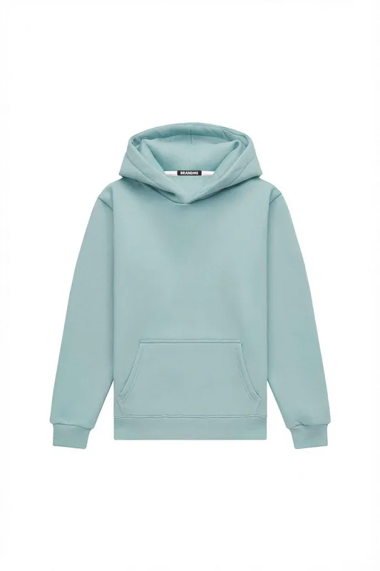 Hoodie regular LIGHT BRUSHED LAGUNA — BrandMe