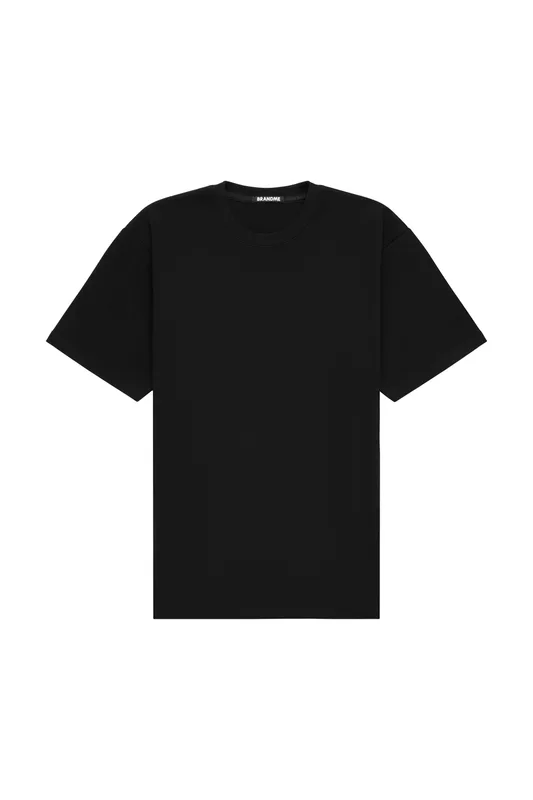 T shirt oversize HEAVY Black — BrandMe