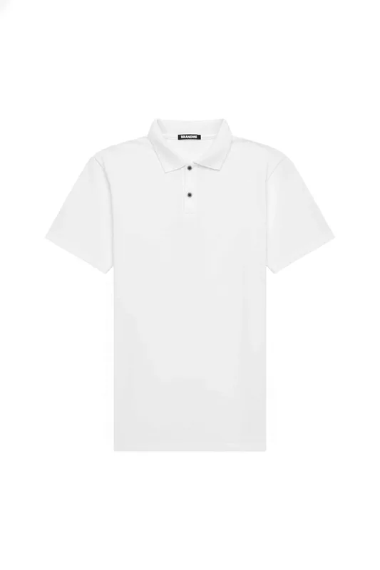 Polo regular Lacosta Biały — BrandMe