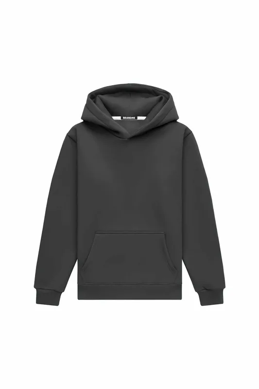 Hoodie regular MEDIUM BRUSHED GRAFIT — BrandMe