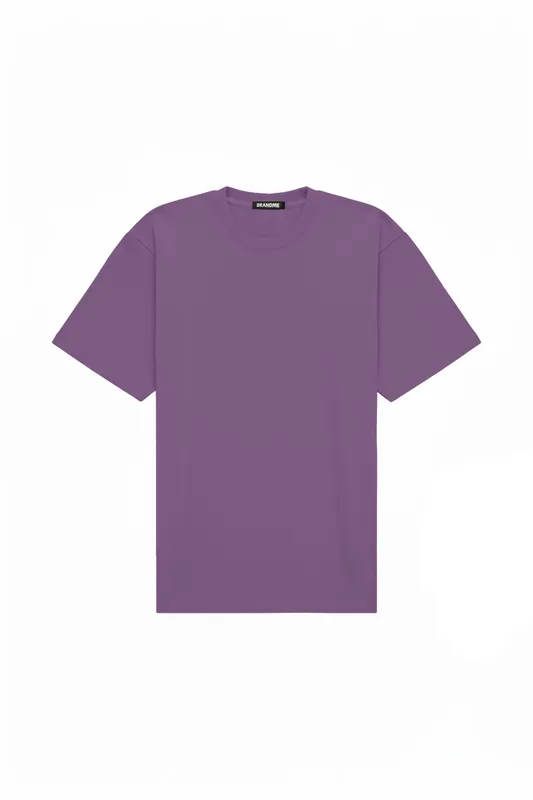 T shirt oversize STRETCH LILAC — BrandMe