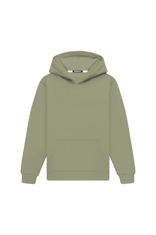 Hoodie Regular LIGHT LOOP ALMOND — BrandMe