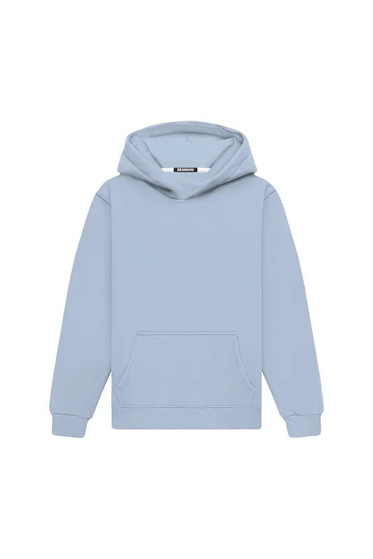 Hoodie Regular LIGHT LOOP AIRY BLUE — BrandMe
