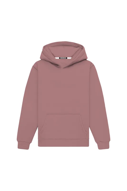 Hoodie Regular LIGHT LOOP POWDER PINK — BrandMe