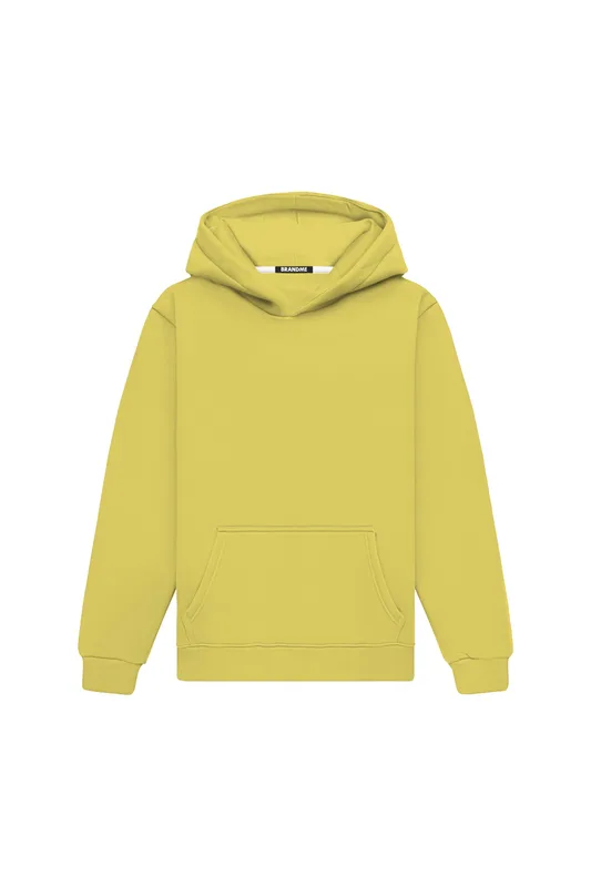 Hoodie Regular LIGHT LOOP LEMON — BrandMe