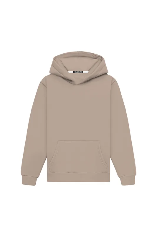 Hoodie Regular LIGHT LOOP COOL STONE — BrandMe