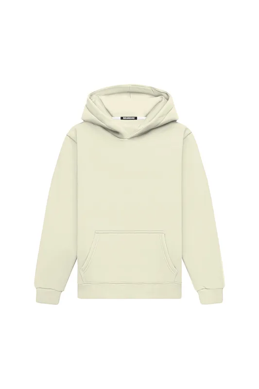 Hoodie Regular LIGHT LOOP ECRU — BrandMe