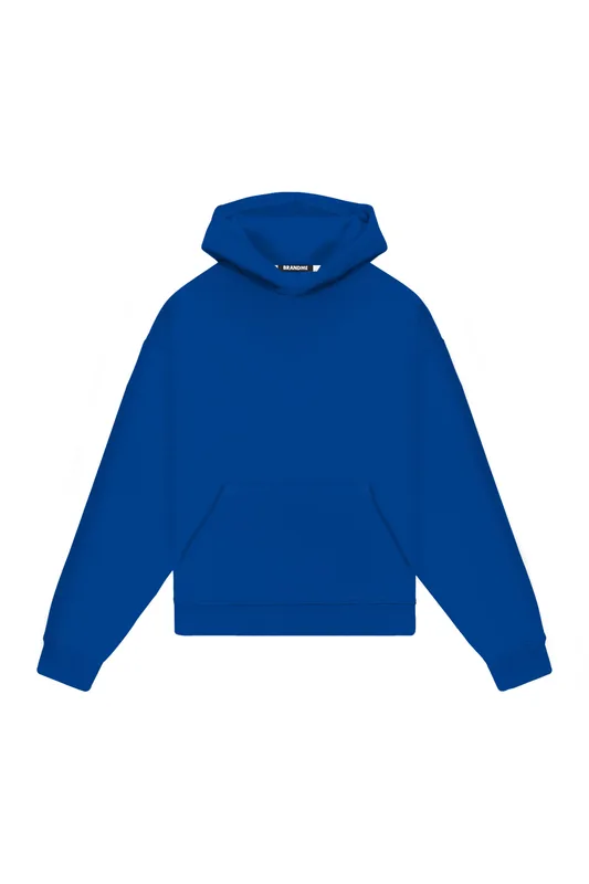 Hoodie Oversize LIGHT LOOP CORNFLOWER — BrandMe
