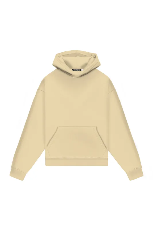 Hoodie Oversize LIGHT LOOP BEIGE — BrandMe
