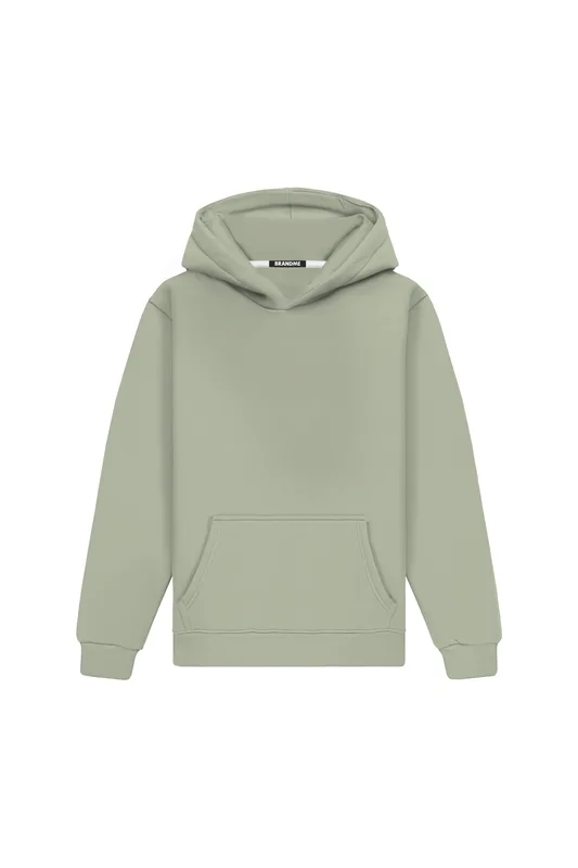 Hoodie regular MEDIUM LOOP MELANŻ 8P — BrandMe