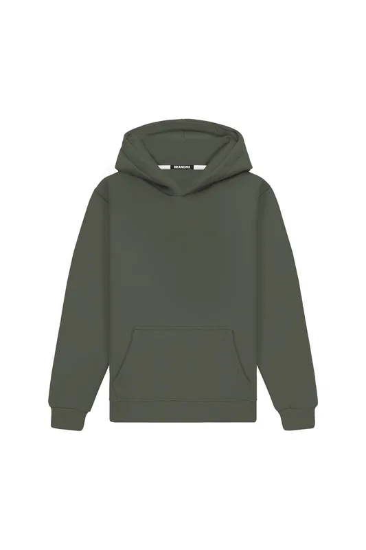 Hoodie regular MEDIUM LOOP MELANŻ 40P — BrandMe