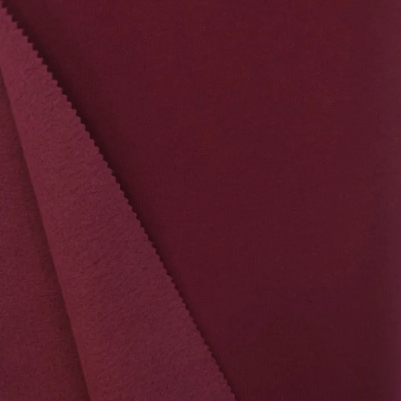 Crewneck oversize LIGHT BRUSHED MERLOT — BrandMe
