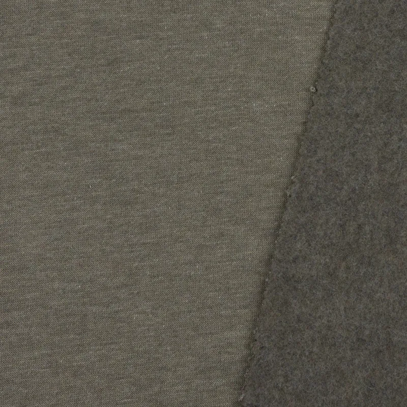 Crewneck oversize LIGHT BRUSHED KHAKI MELANGE — BrandMe