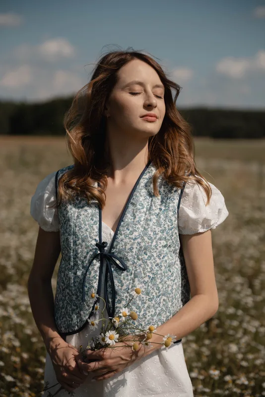Kamizelka Blue Meadow — Chaber Brand
