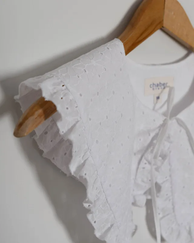 Kołnierzyk Blossom White — Chaber Brand