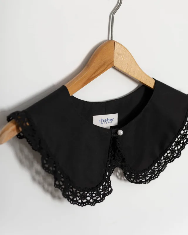 Kołnierzyk Belle Black — Chaber Brand