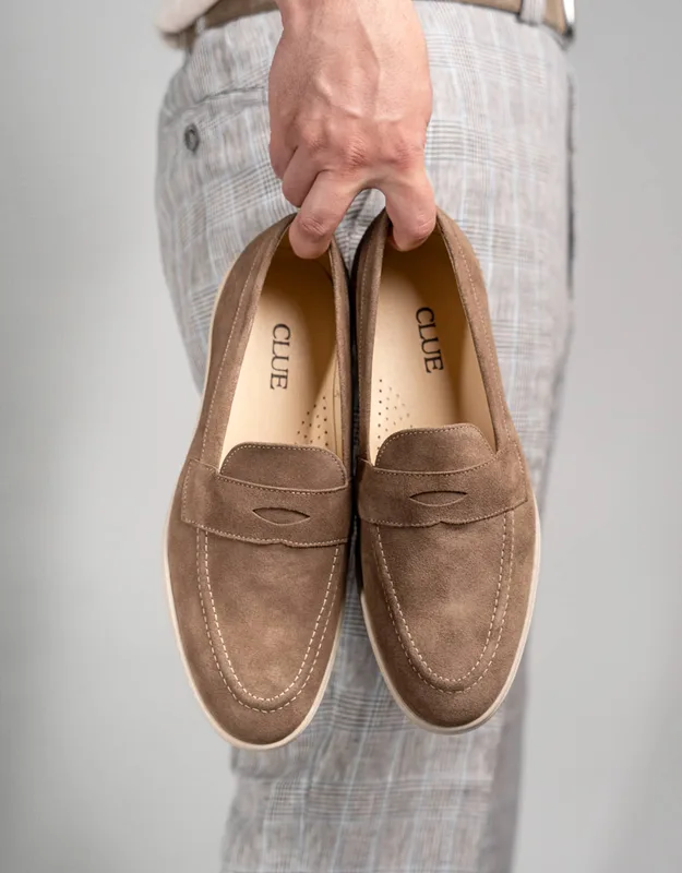 Loafersy Zamszowe casual — CLUE