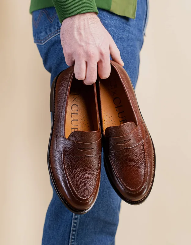 Penny Loafers Ciemny Brąz Dandycore x — CLUE