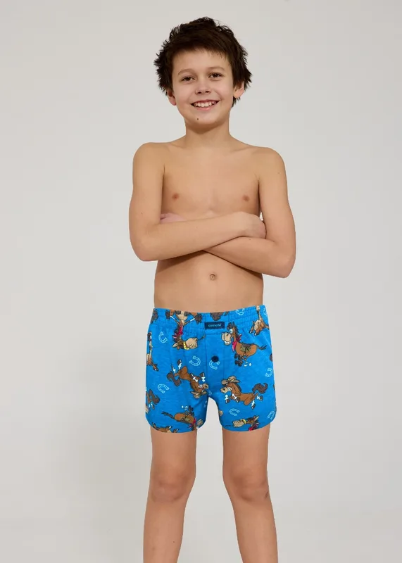 Bokserki Boy Kids Horses — Cornette
