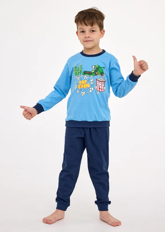 Piżama Boy Kids Popcorn — Cornette