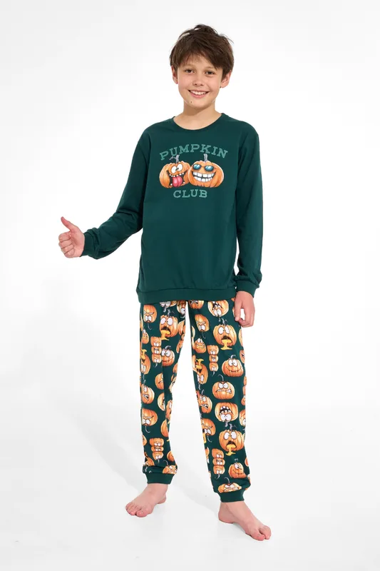Piżama Boy Kids Pumpkin Club — Cornette