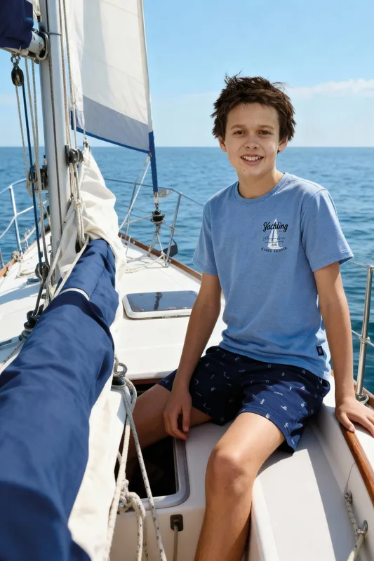 Piżama Boy Young Pacific — Cornette