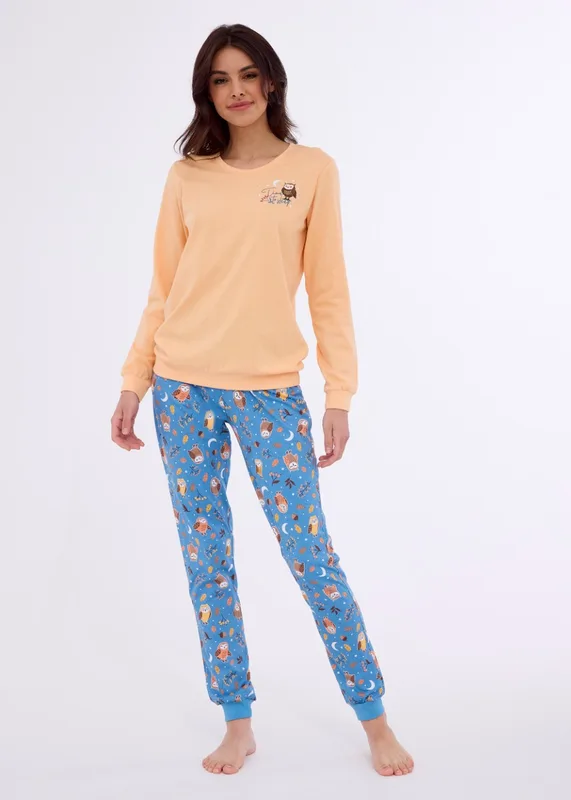 Piżama damska Owls — Cornette