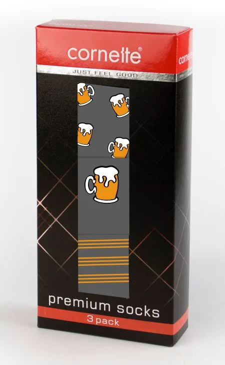 Skarpety Męskie 3 pack A41 — Cornette