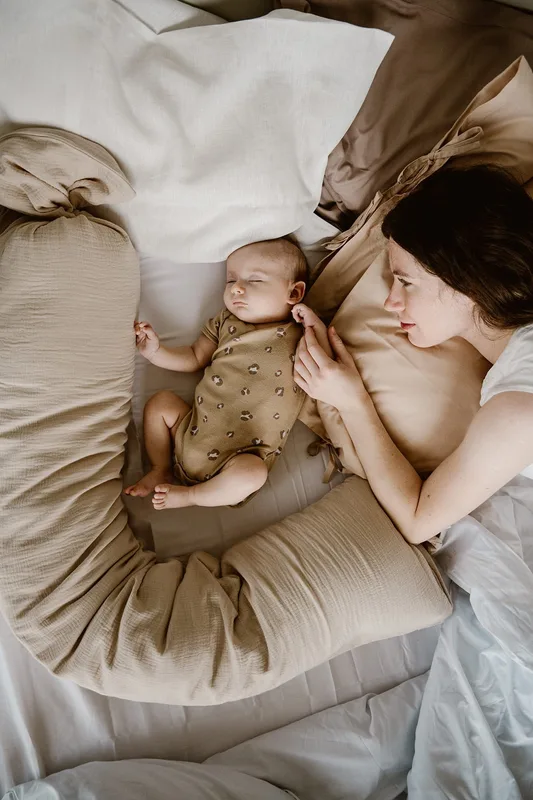Poduszka Body Pillow (gryka) beżowa — Everyday Ritu