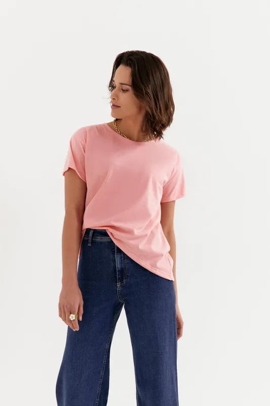 T shirt MALAGA apricot — Fesaar
