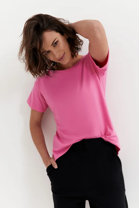 T shirt MALAGA pink — Fesaar