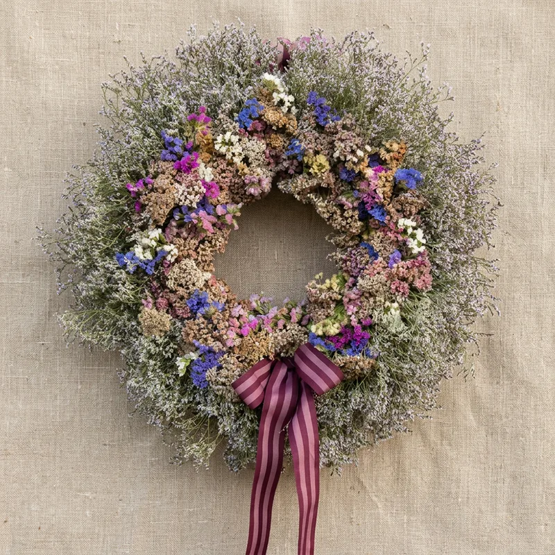 Wianek z suszonych kwiatów / Echoes of Summer — Figa Shop