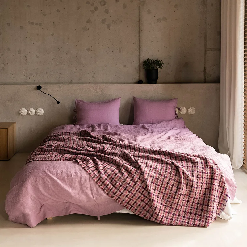 lniana pościel / chilly rose — Figa Shop