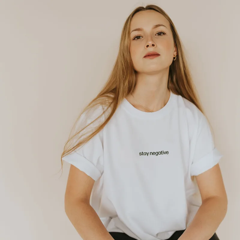 t-shirt oversize / stay negative — Figa Shop