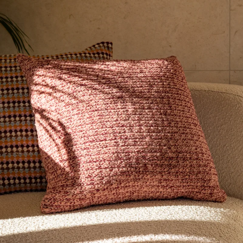 wełniana poszewka dekoracyjna / antique pink — Figa Shop