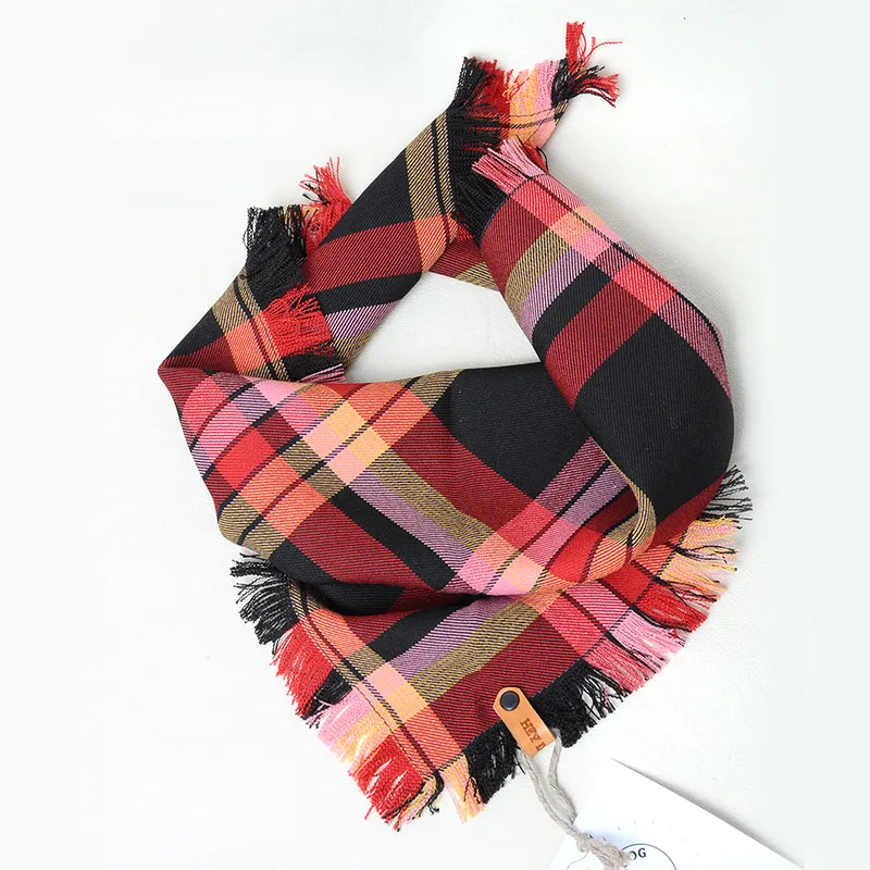 Coral & Pink Tartan — HEY DOG Co.
