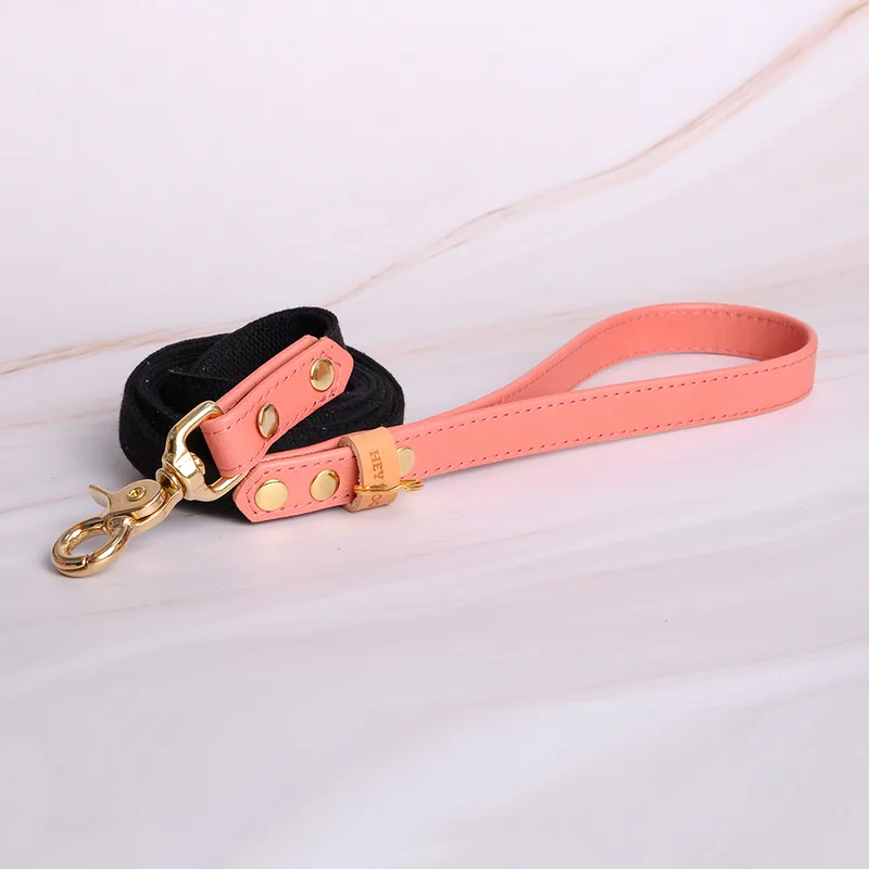Sweet Coral leash — HEY DOG Co.
