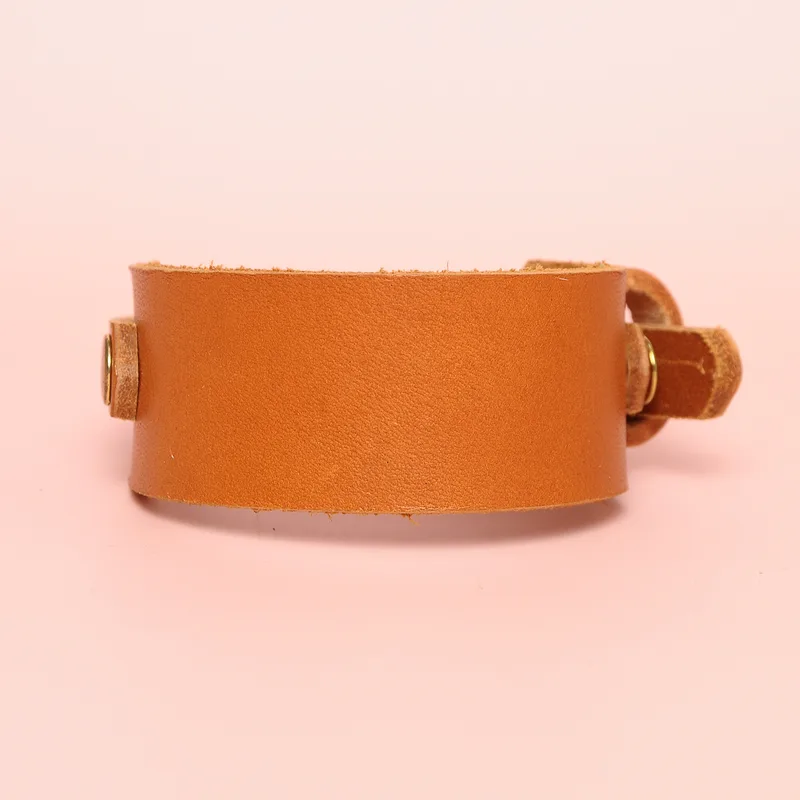 Cognac greyhound collar — HEY DOG Co.